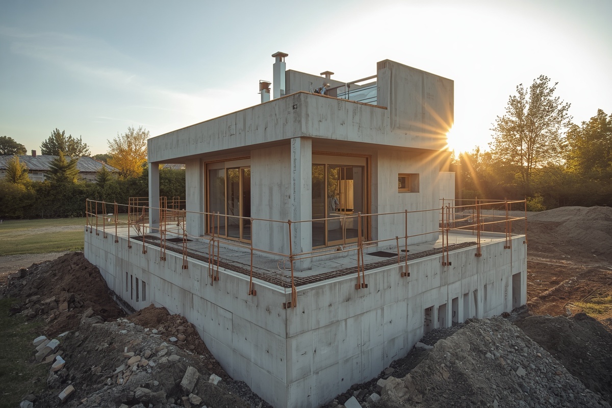 Dalle béton d’une maison : soubassement, coulage et appel de fonds
