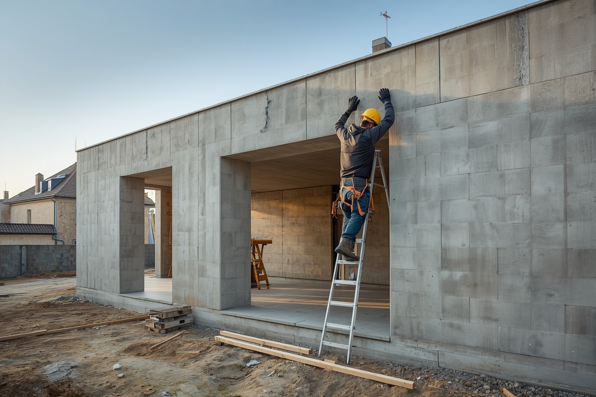 Élévation des murs d’une maison : matériaux, contrôles et appel de fonds