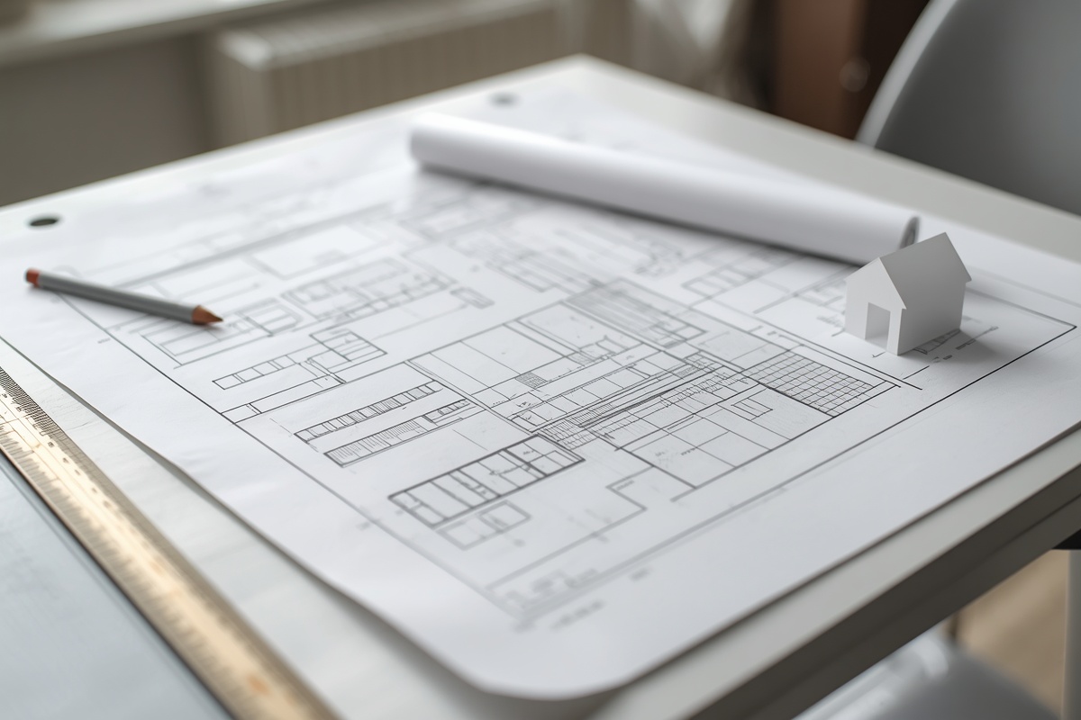 Plan de maison : surfaces, seuil des 150 m² et arbitrages avant le permis